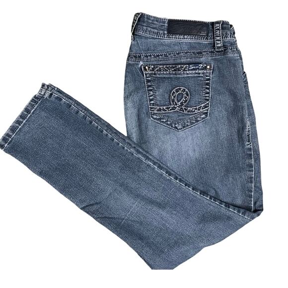 Seven7 Denim - Seven‎ 7 Jeans Womens 7 Jeans 10P Slim Straight Leg